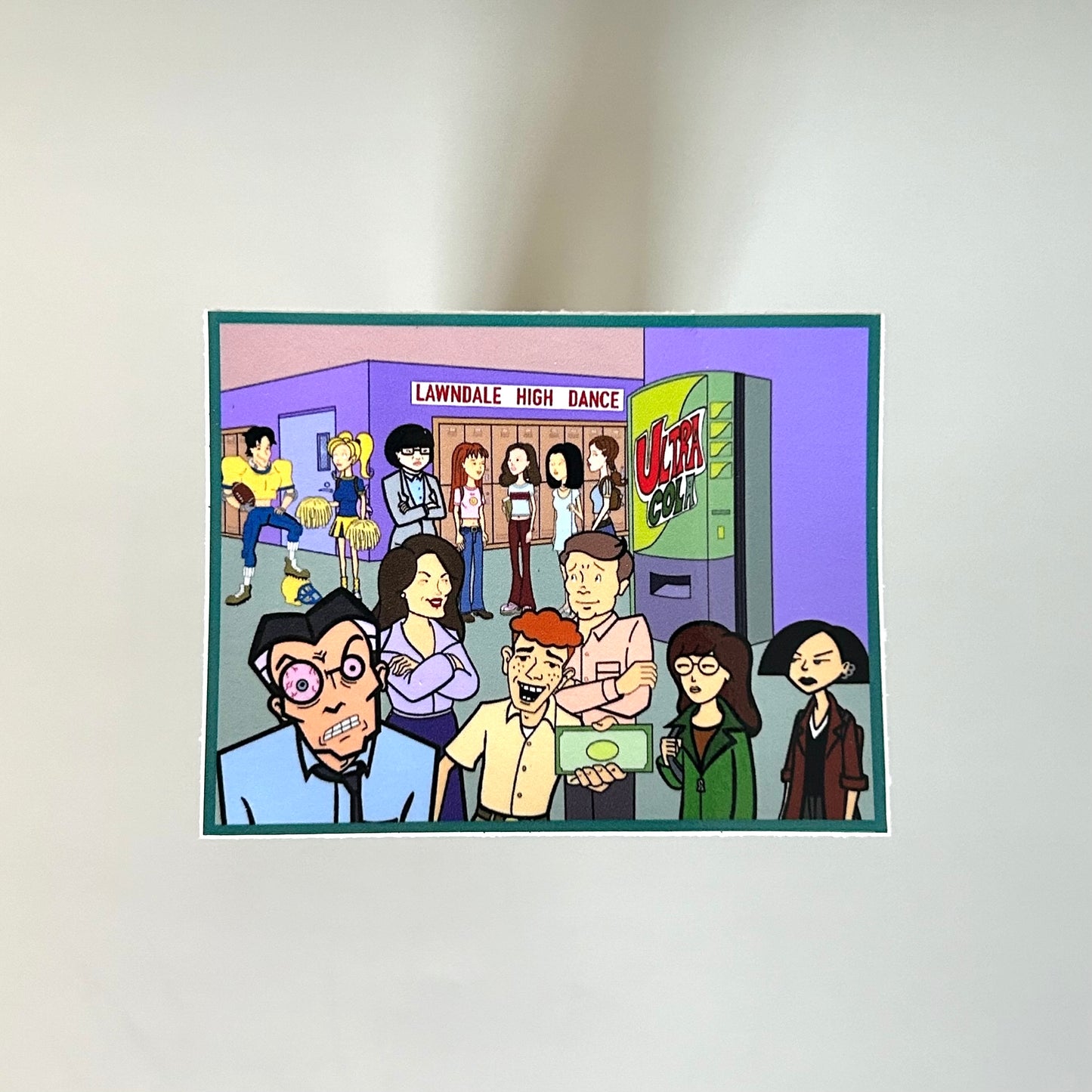 The Halls of Lawndale Sticker