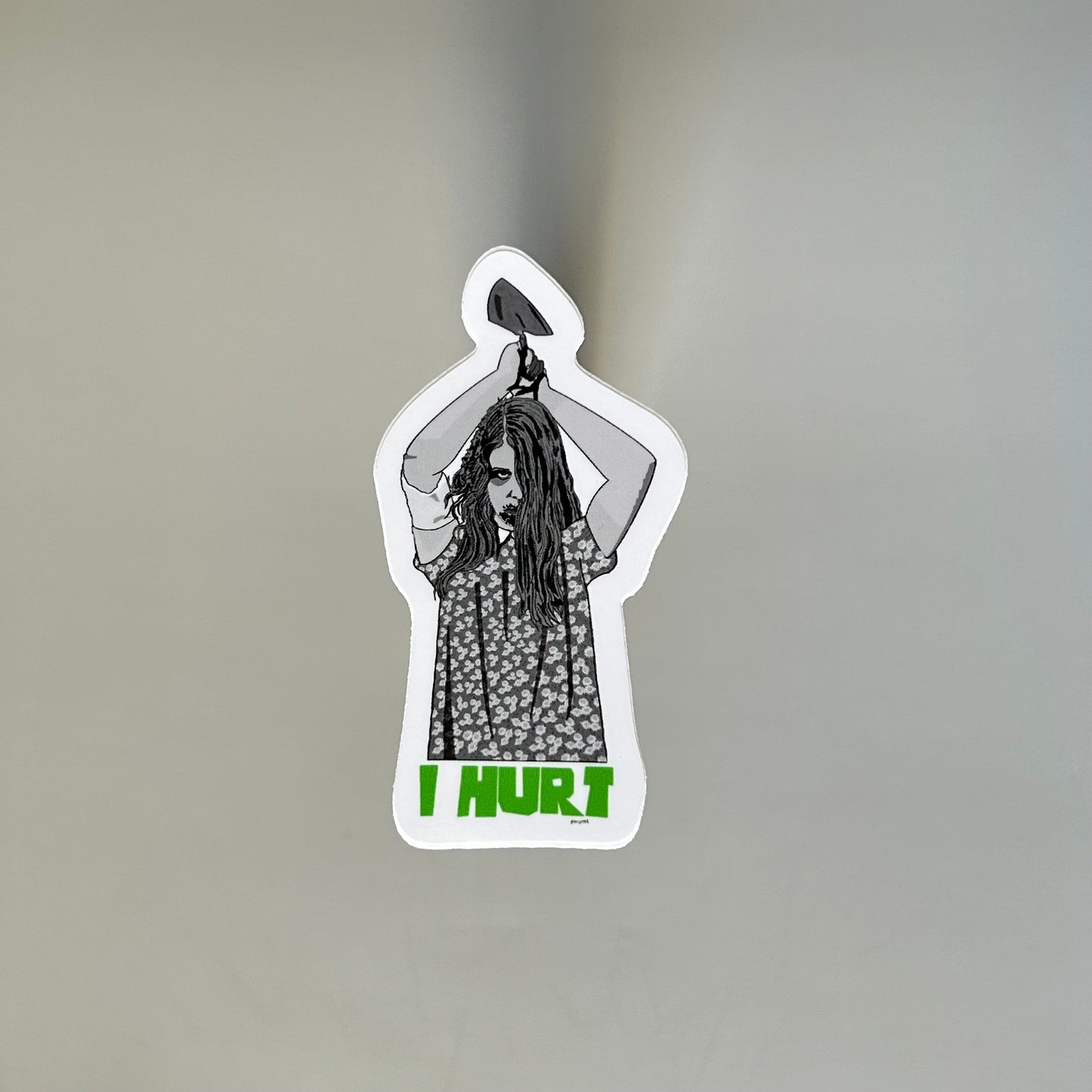 “I Hurt” Sticker