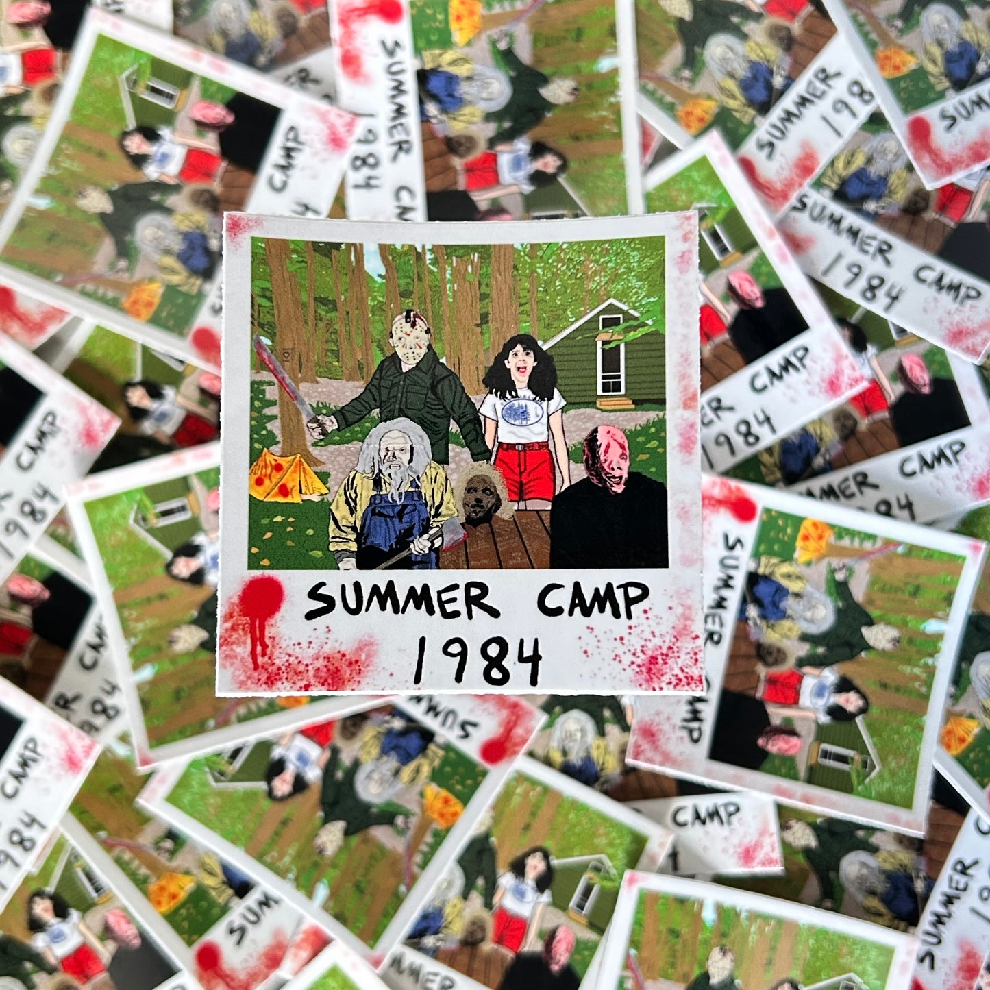 Summer Camp 1984 Sticker