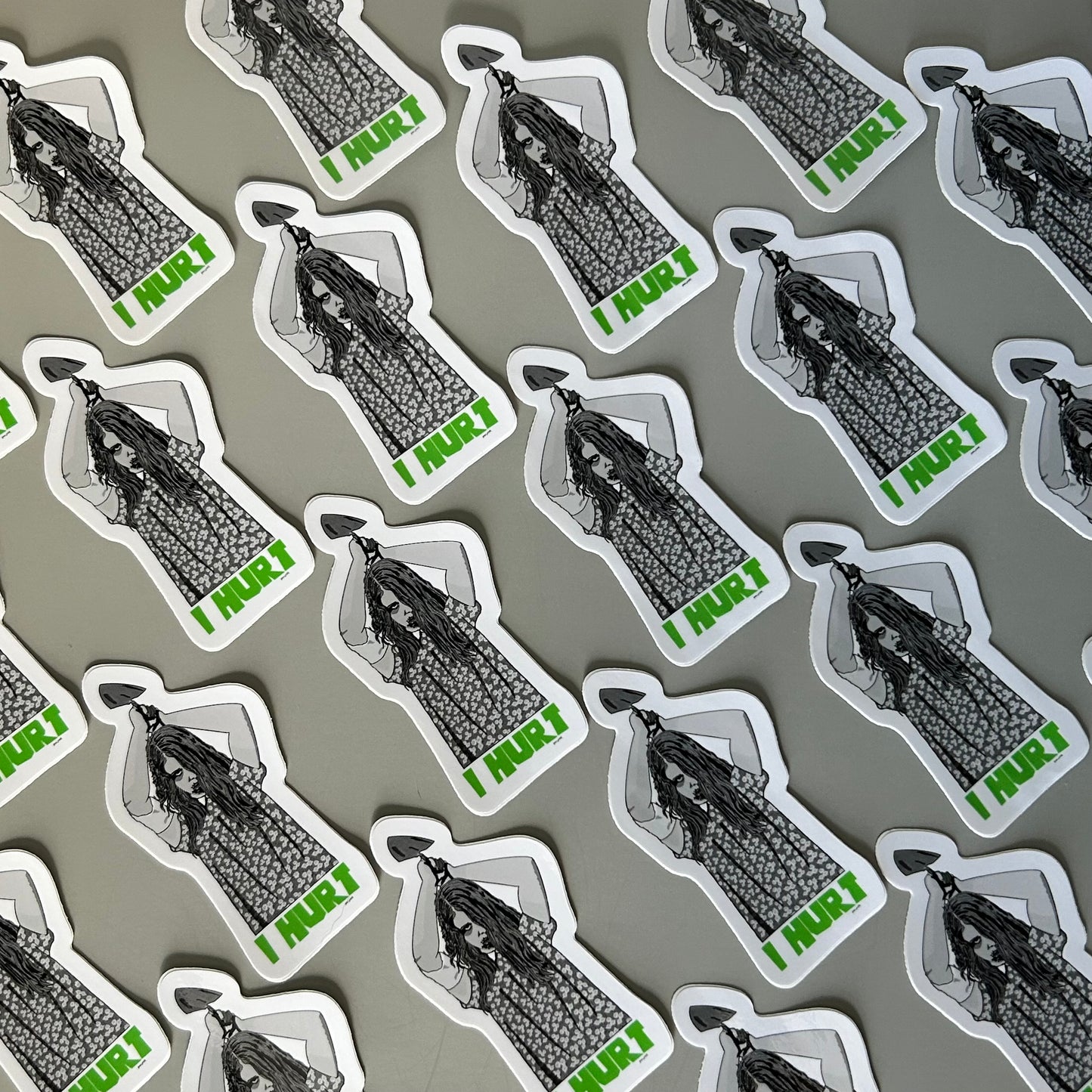 “I Hurt” Sticker