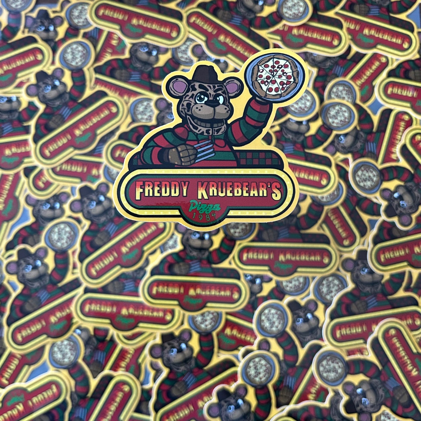 “Freddy Kruebear” Sticker