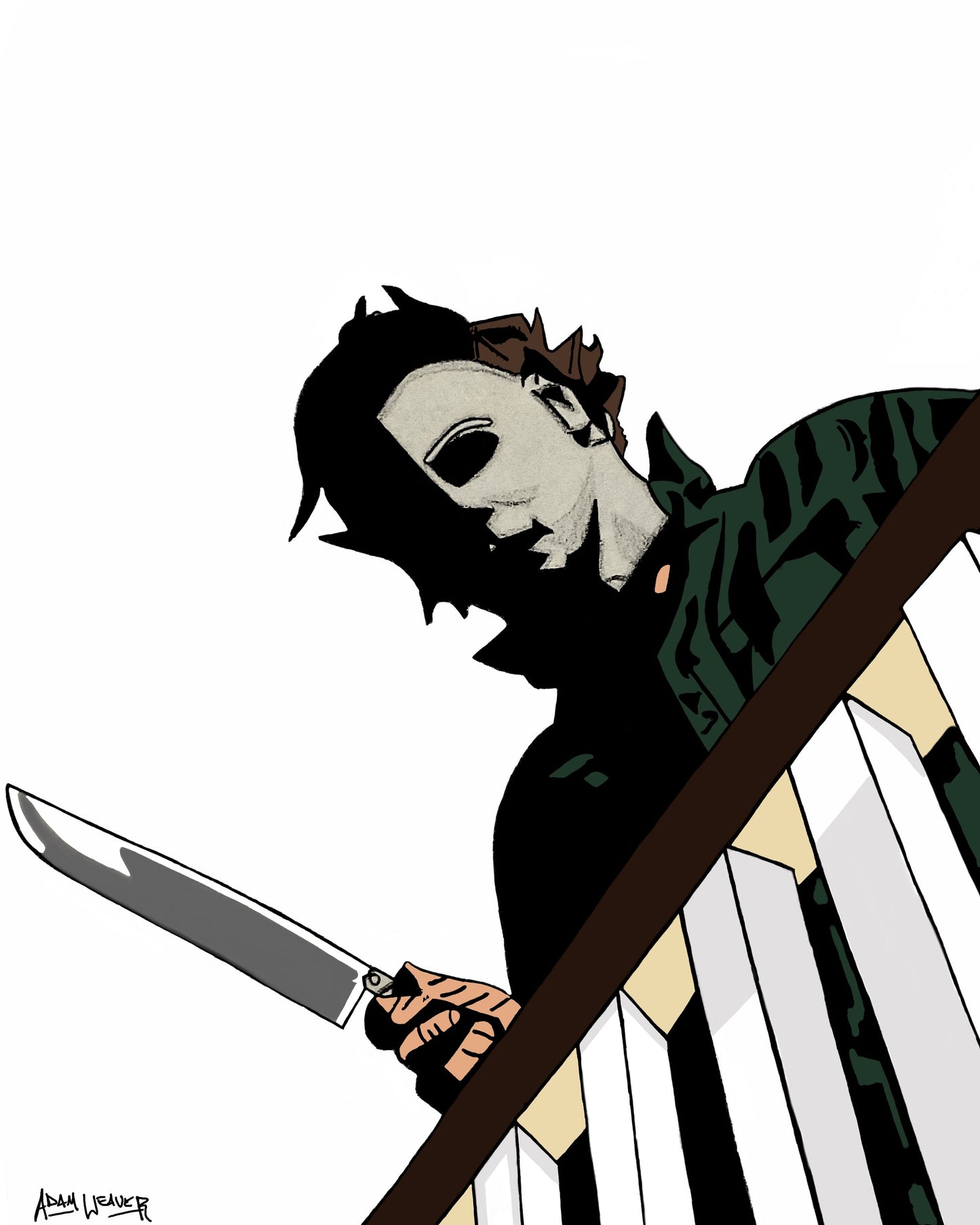 "Boogeyman 78" - Light 8x10 Art Print