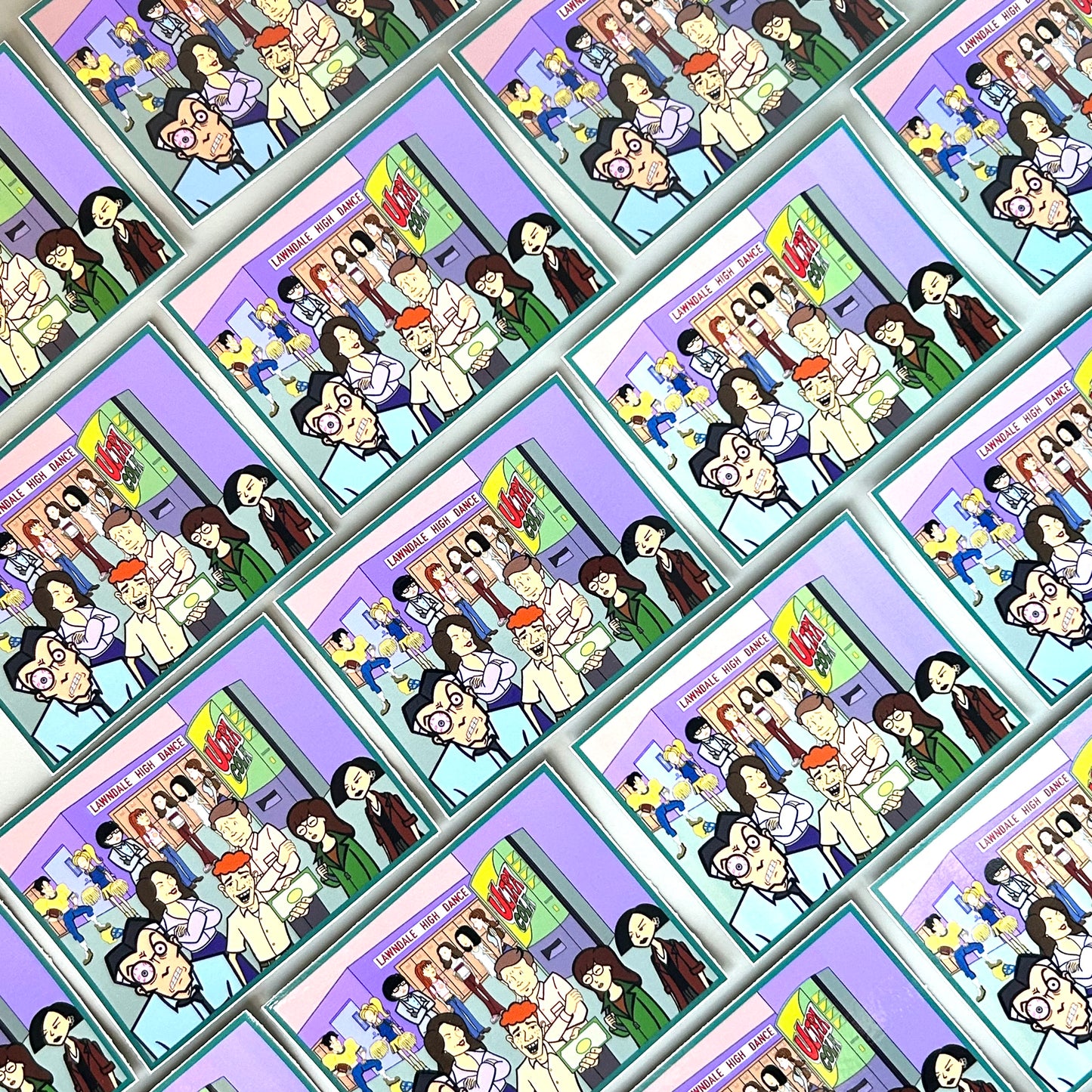 The Halls of Lawndale Sticker