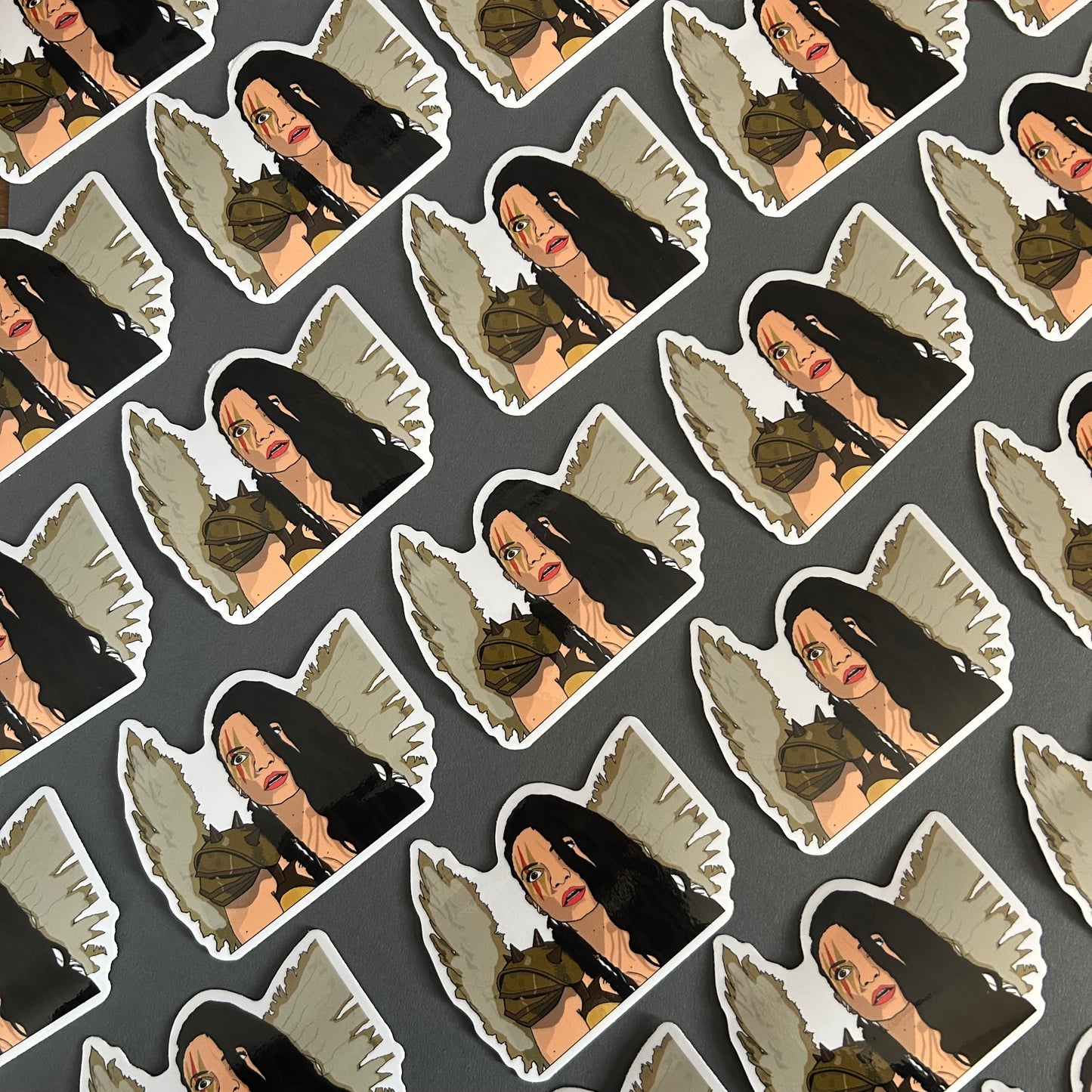 “Terrified Warrior” Sticker