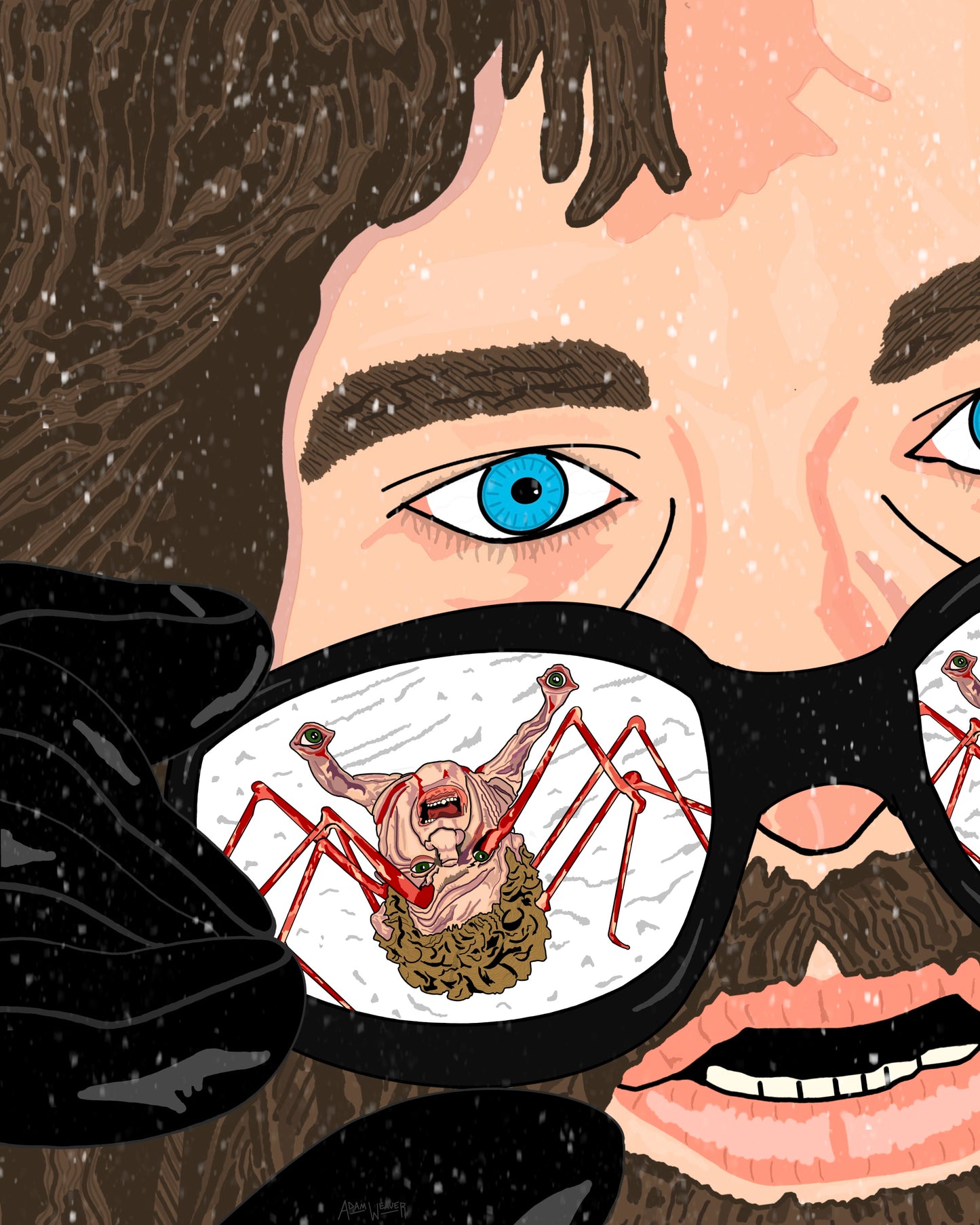 “The Thing Lives" 8x10 Art Print