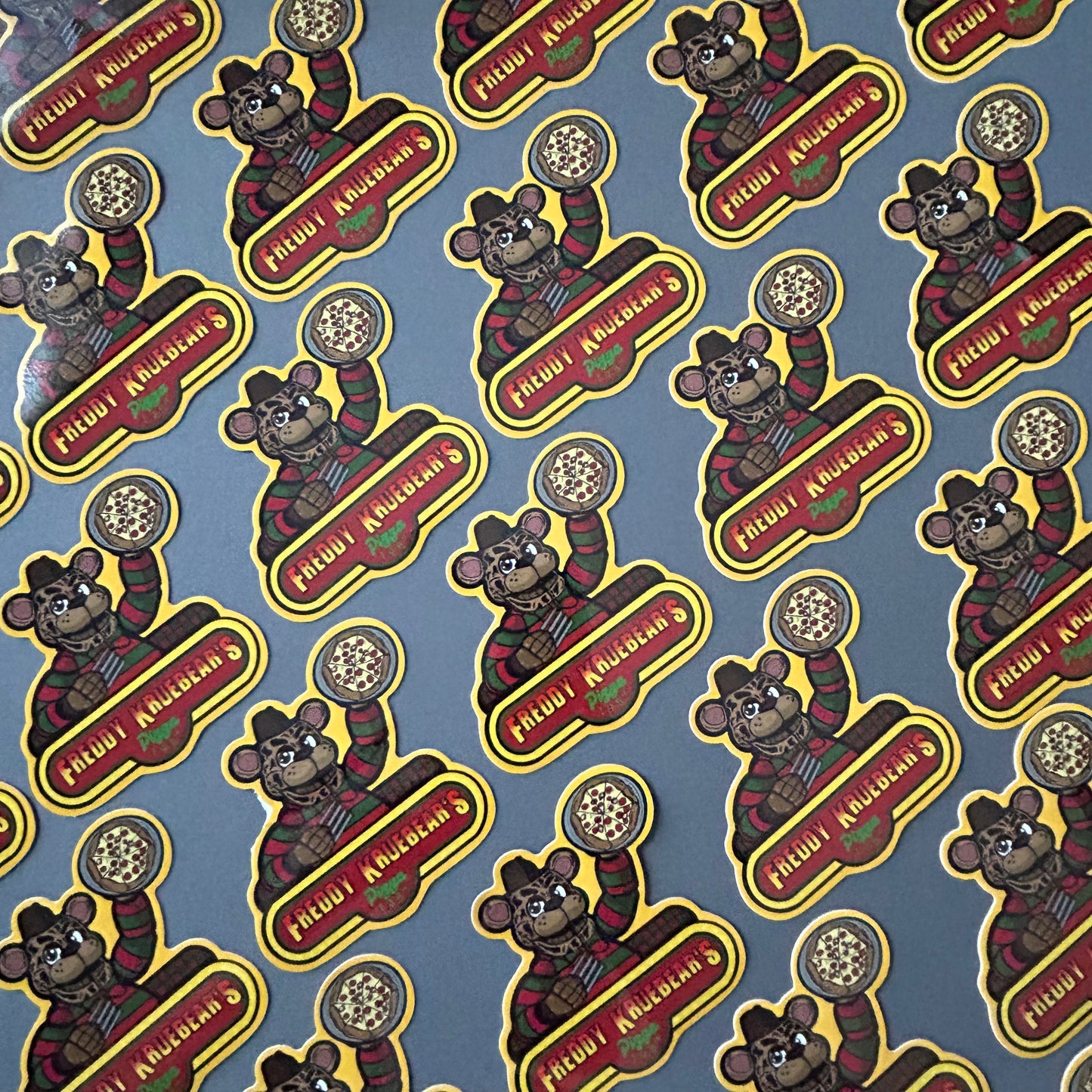 “Freddy Kruebear” Sticker