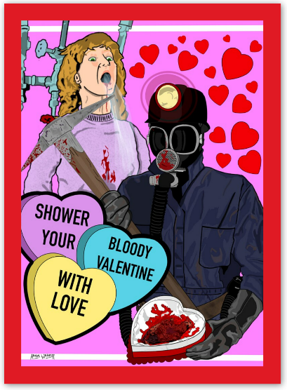 Valentine's Day 5x7 Folding Card