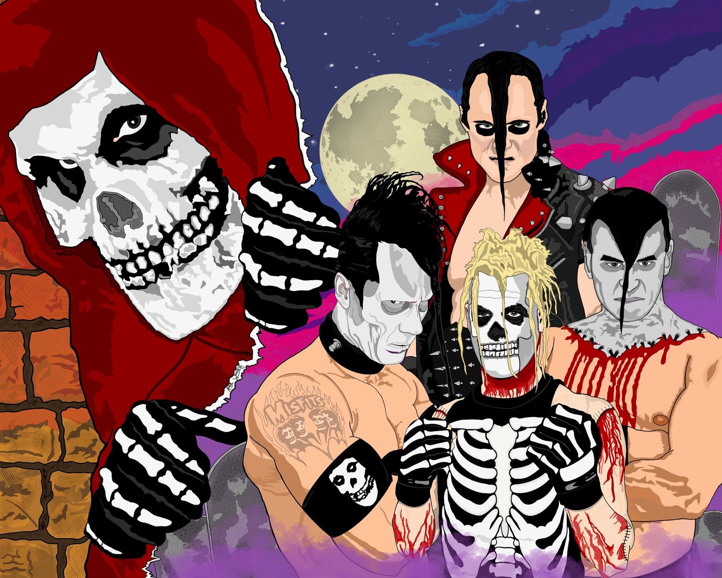 “American Monsters!” 8x10 Art Print