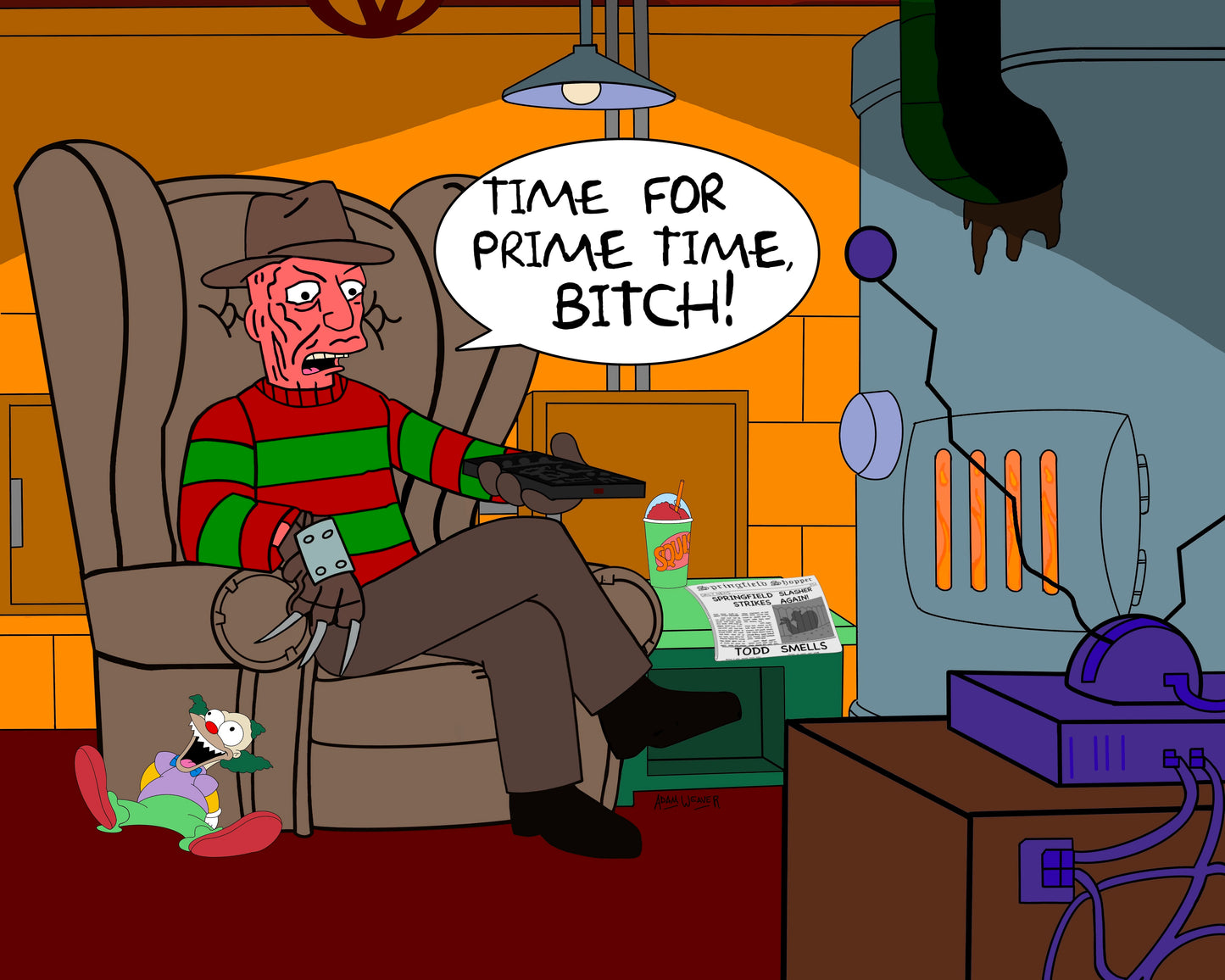 “Springfield Slasher” 8x10 Art Print