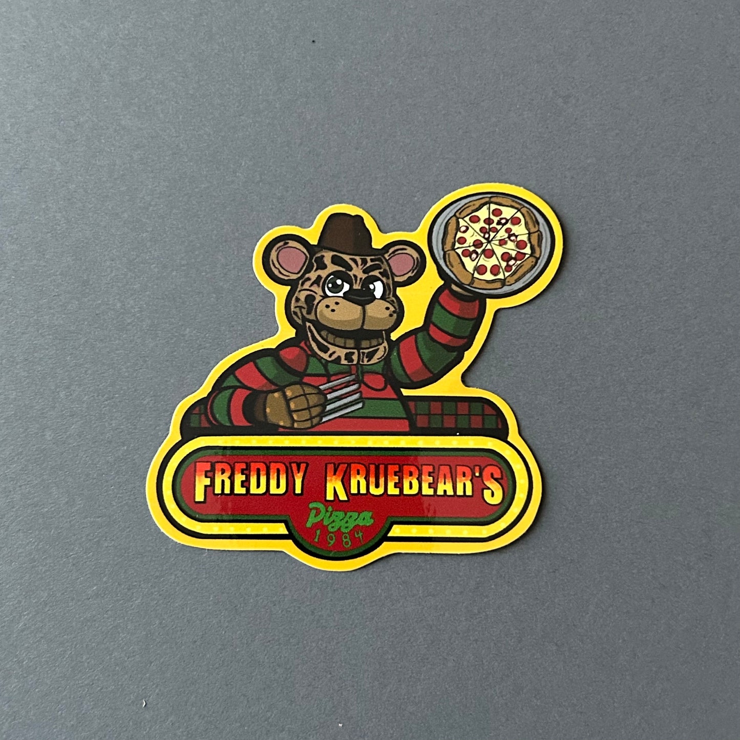 “Freddy Kruebear” Sticker