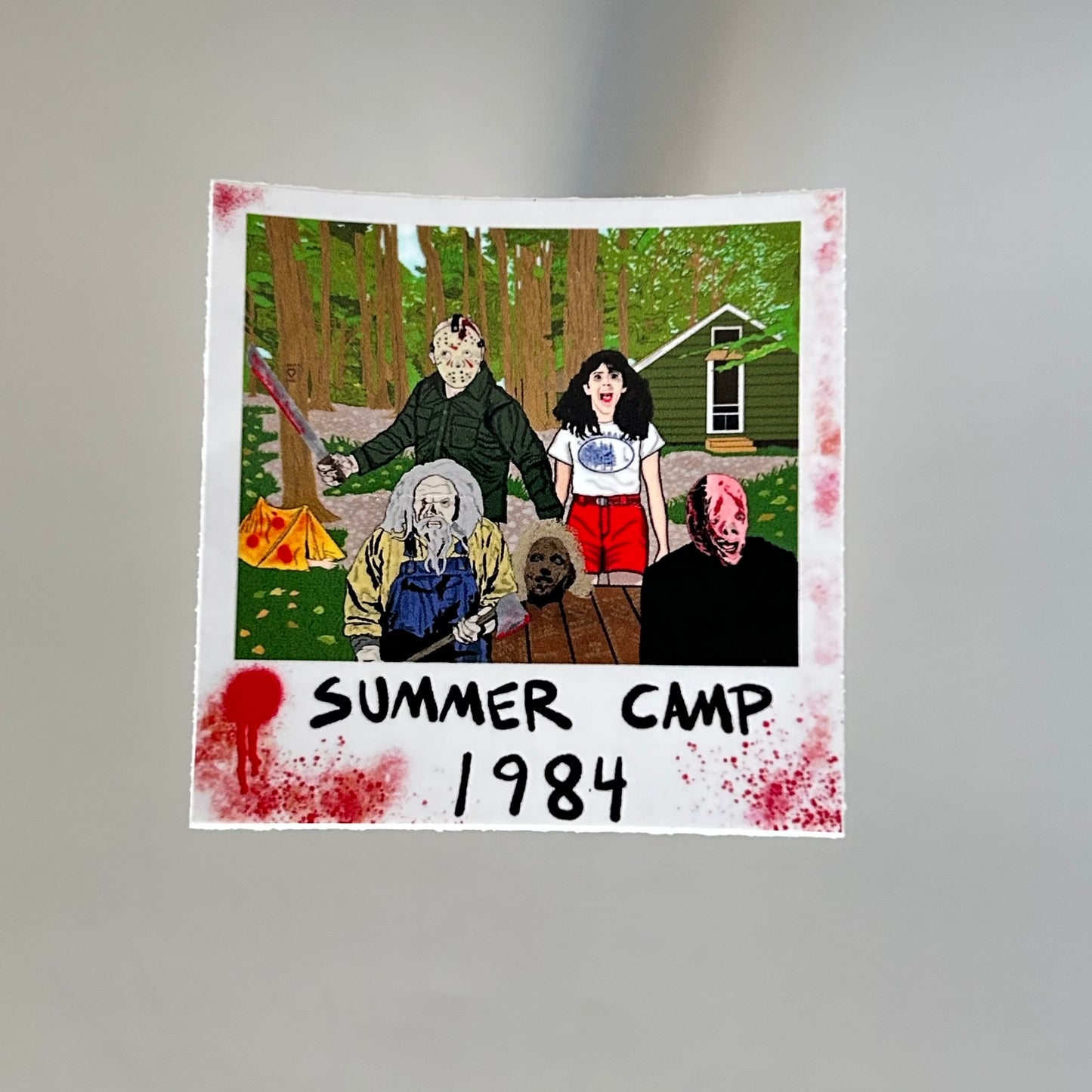 Summer Camp 1984 Sticker