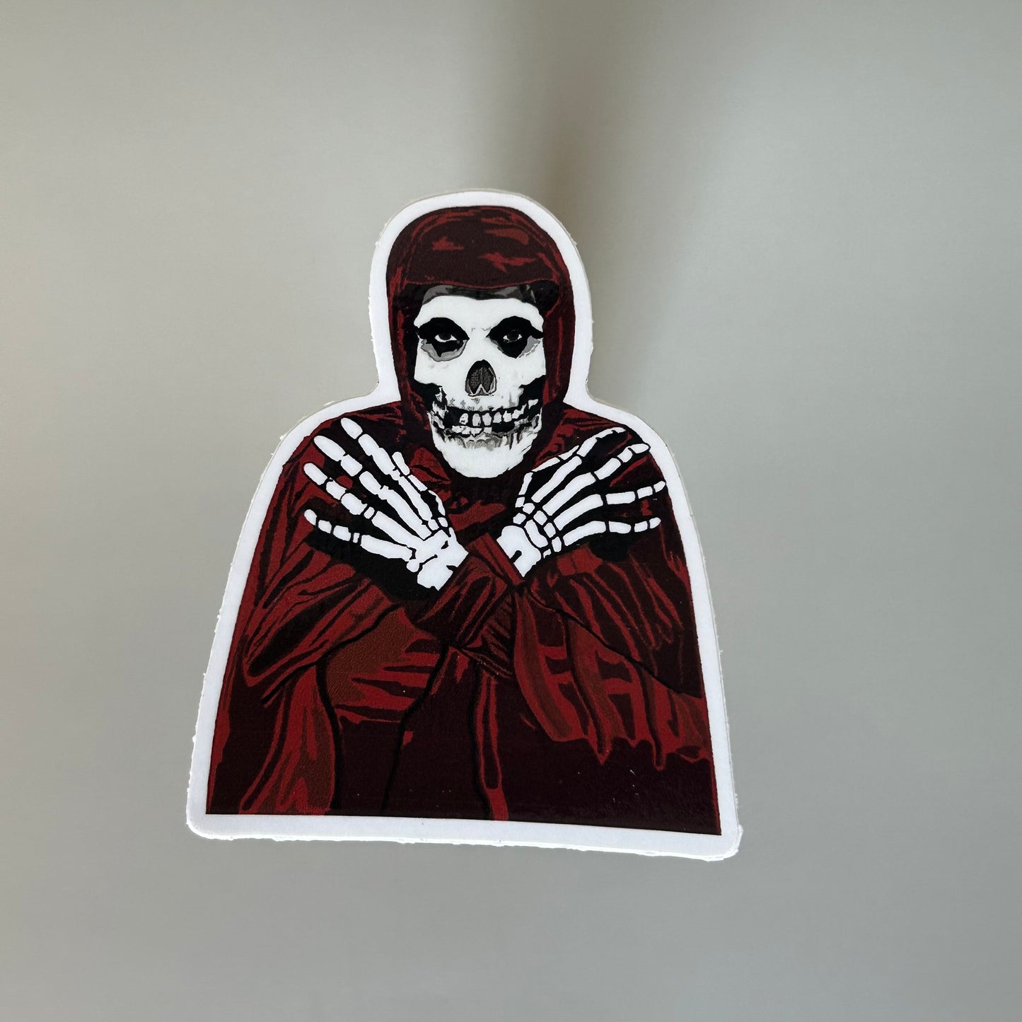 Crimson Ghost Sticker