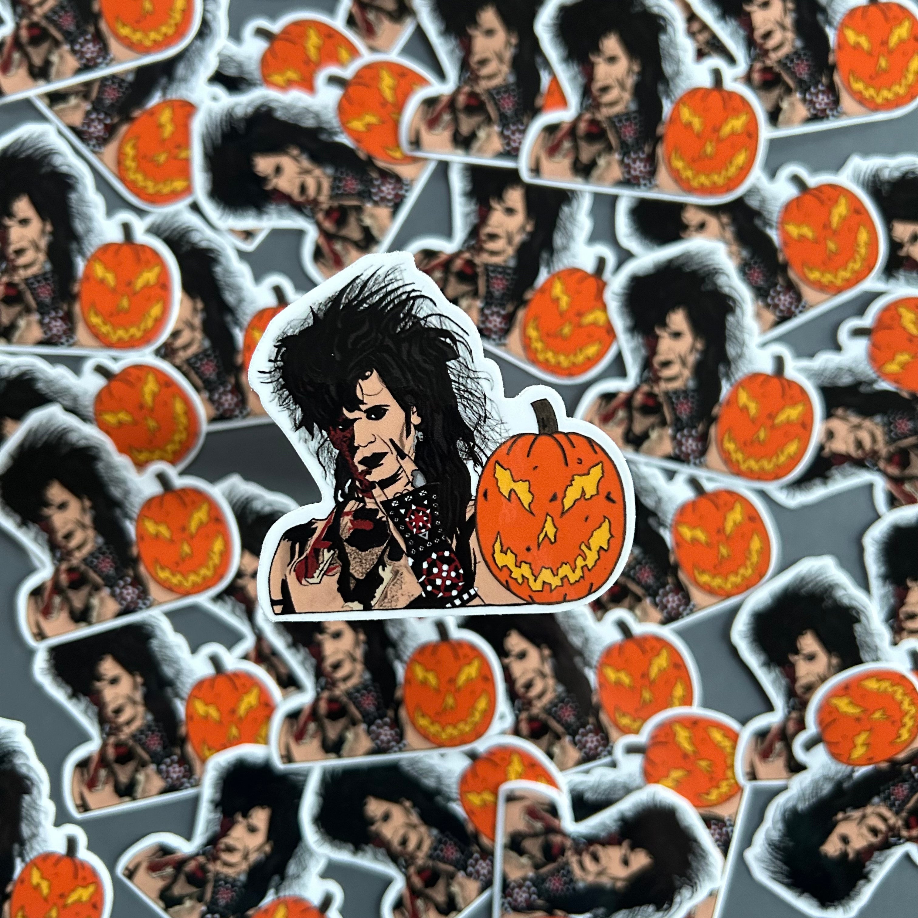“Demon Rocker” Sticker – Nightmare 1984